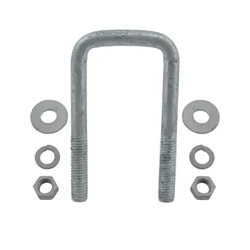 Galvanized Square Ubolt 1/2 inch x 2 1/16 inch x 4 5/16 inch
