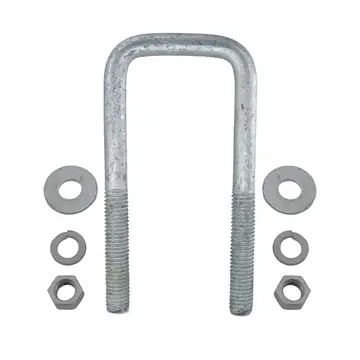 Galvanized Square Ubolt 1/2 inch x 2 1/16 inch x 5 5/16 inch