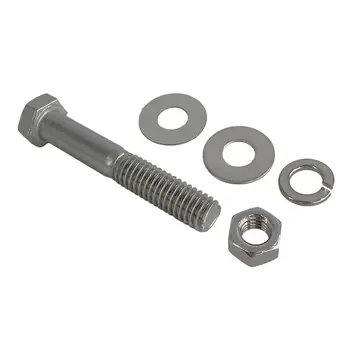 3/8 inch Diameter by 2 1/4 inch Long Stainless Steel Bolt