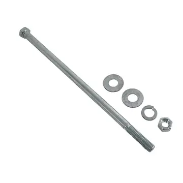 3/8 inch Diameter by 9 inch Long Zinc Plated Trailer Bolt
