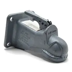 Adjustable Flat Mount Bulldog 25,000 lb Capacity 2 5/16 Trailer Coupler