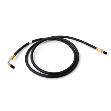 Boat Trailer Rubber Flexible DOT Brake Hose 72" 90 Degree Male Inverted Flare