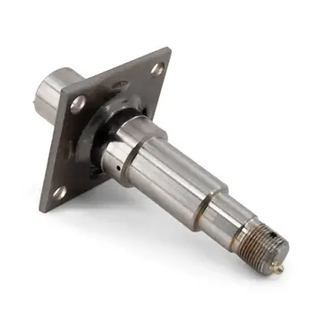 Trailer Spindle for 3,500 lb #84 Axle Weld On 1 1/2 inch Round with Brake Flange
