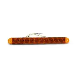 Amber LED ID Bar Submersible Waterproof Trailer Sidemarker and Turn Signal