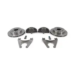 STURDY BUILT 5 Lug 10" Disc Brake Kit - Slip On - ALL STAINLESS - STAINLESS Casting - STAINLESS STEEL Brake Pad