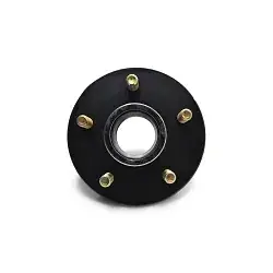 Trailer Hub Black Painted 5 on 4.5 Bolt Pattern fits 3500 lb. Axles Hub Only