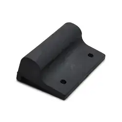 Black Rubber Keel Bumper for Boat Trailers 2 3/4"