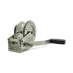 FULTON 1300lb Boat Trailer Winch Zinc Plated