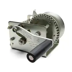 FULTON 2000lb Boat Trailer Winch Zinc Plated 2 Speed