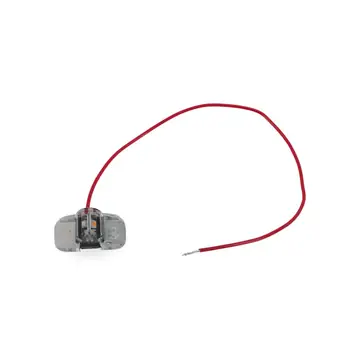 LED Trailer Fender Side Marker Light Self Ground Amber/Red Clear Lens S90