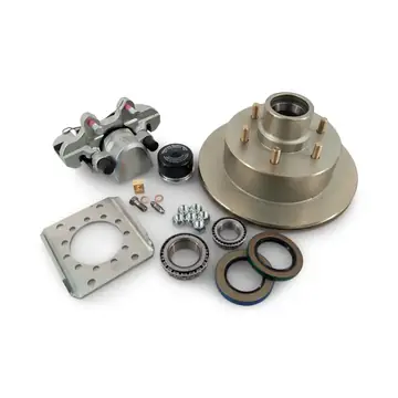 UFP Boat Trailer 12 inch Integral 6 bolt (Half Disc Brake Kit) w/ Aluminum Caliper