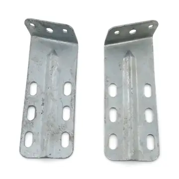 PWC Jet Ski Galvanized Trailer Bunk Bracket Bolster Pair Fixed Top Angle