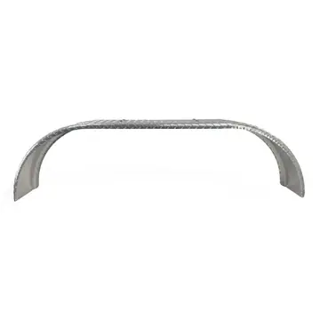 Adjustable Aluminum Diamond Plate Tandem Axle Boat Trailer Fender 60 to 72 inch