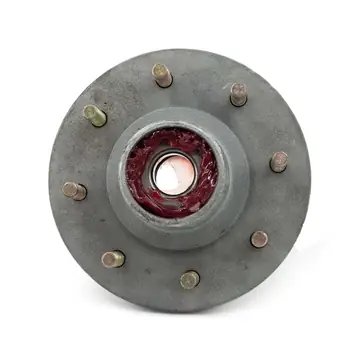 Pre Greased Trailer Hub Galvanized 8 Lug for 7000 lb Trailer Axle