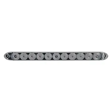 Low Profile Red LED Identification Light Bar with Clear Lens 15 1/2" Low Profile