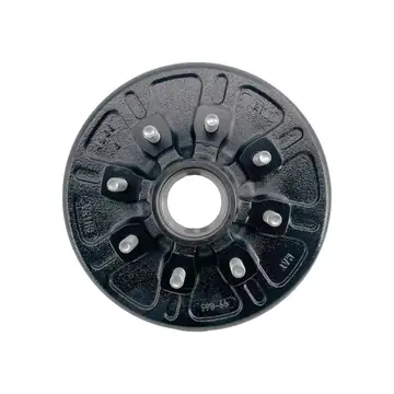 Trailer Brake Drum Hub 7,000lb 9/16" Lug Stud 8 on 6.5 Bolt Pattern Drum Hub Only