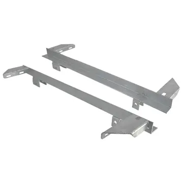 Boat Trailer Leaf Spring Slider Single Axle PAIR For 25 1/4 inch Double Eye Springs - 31 in Fender Bracket