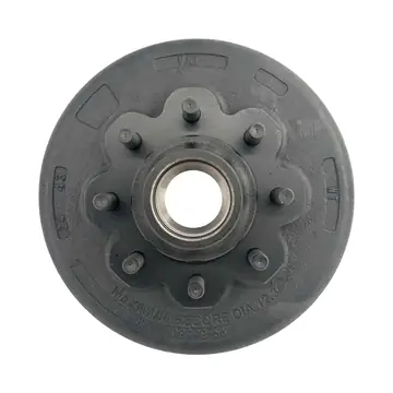 Trailer Brake Drum Hub 8,000lb Grease Hub 5/8" Lug Stud 8 on 6.5 Bolt Pattern Drum Hub Only