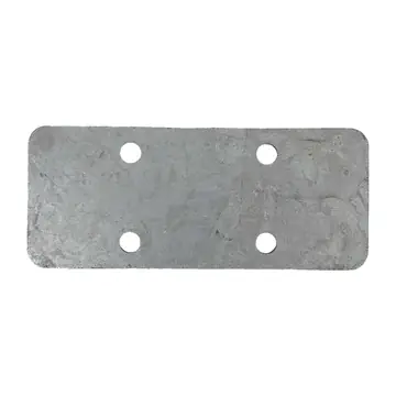 Galvanized Steel I-Beam Mounting Plate for Galvanized Spare Tire Carrier with Removable Spindle